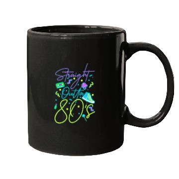 Discover 80S Cool Neon Sign Mugs