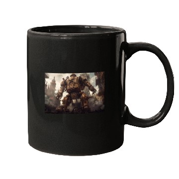 Discover Epic Giant Robot Steampunk style Mugs
