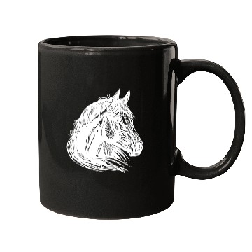 Discover Mares Horse Portrait With Beautiful Mane Mugs