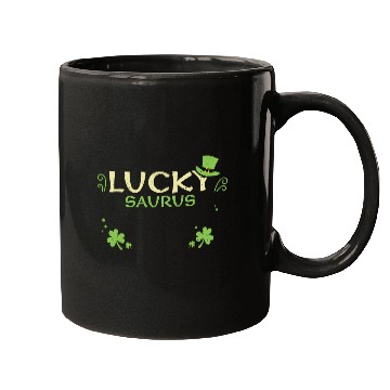 Discover Lucky Saurus - St. Patrick's Day Mugs