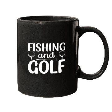 Discover Fishing and Golf Mugs