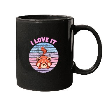 Discover i love it red pandas Mugs