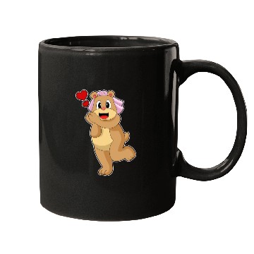 Discover Bear Bride Veil Wedding Mugs