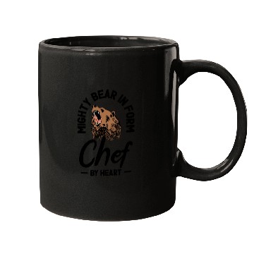 Discover Chef Beast Animal Lover Bear Cooking Meals Mugs