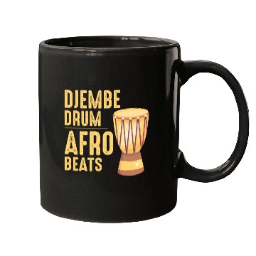 Discover Djembe Player Drummer Music Drum Musician Mugs