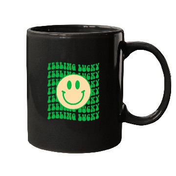Discover Feeling lucky Mugs