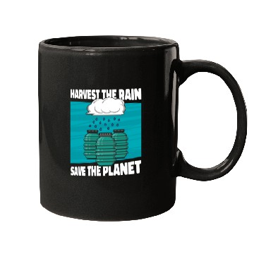 Discover Save The Planet Rainwater Harvesting Water Mugs