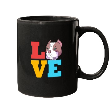 Discover Bully Dog Lover I Love My American Bully Mugs