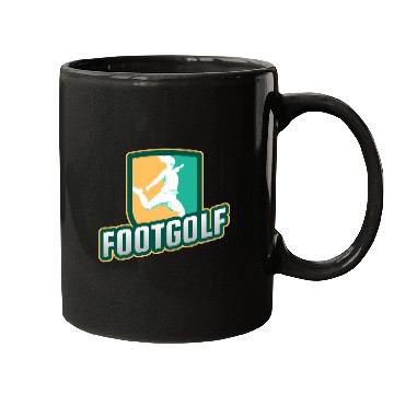 Discover Footgolf Ball Sports Player Mugs