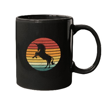 Discover Unicorn Lover - Vintage Sunset Unicorn Mugs
