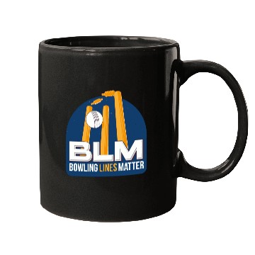 Discover BLM Bowling Lines Matter Mugs