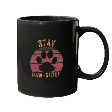 Discover STAY PAWSITIVE ( positive) Mugs