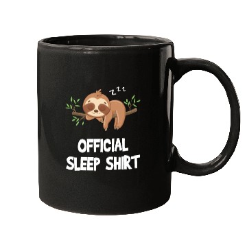 Discover Official Sleep Mugs Cute Funny Sloth Napping