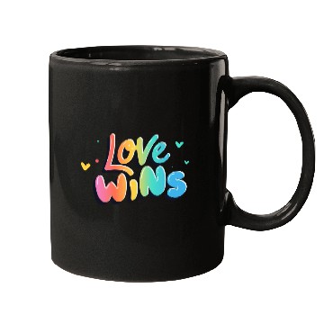 Discover Love Wins pride month Mugs