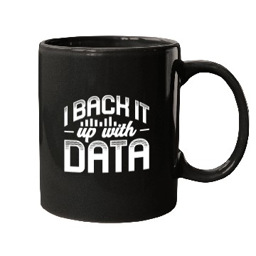 Discover I Back It Up With Data Mugs