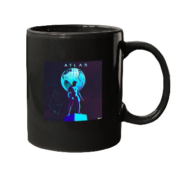 Discover Synthwave Atlas Mugs