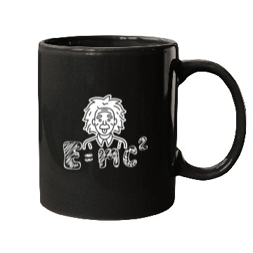 Discover physics E=mc square Mugs