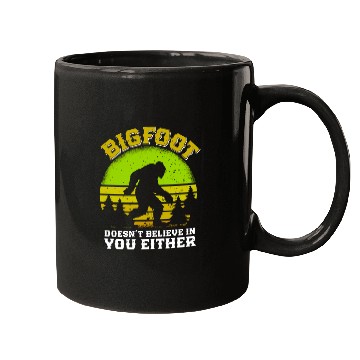 Discover Bigfoot Mountain fan Hiker funny Nature boy Mugs