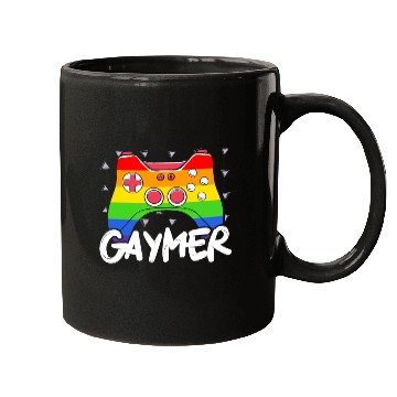 Discover Gaymer Video Game Rainbow Pride Month LGBTQ Gay Mugs