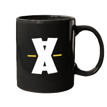 Discover Double X dash digital art Mugs