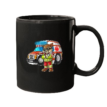 Discover Paramedic - Raccoon Mugs