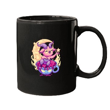 Discover Pastel Goth Kawaii Baphomet Tea Mugs