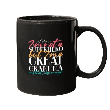 Discover Superhero Great Grandma Mugs