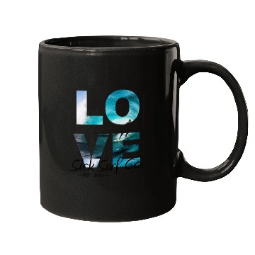 Discover LOVE SURF Mugs