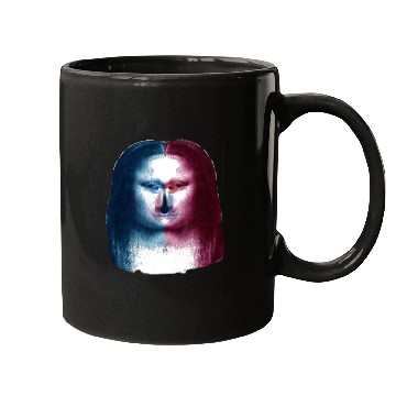 Discover Monalisa Concept Leonardo Da Vinci Mugs