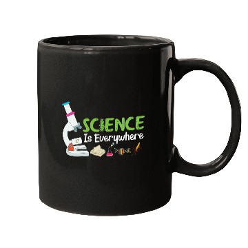 Discover Science Is Everywhere Scientist Mugs