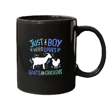 Discover Goat Chicken Farmer Mugs