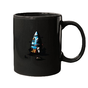 Discover Space Invation Mugs