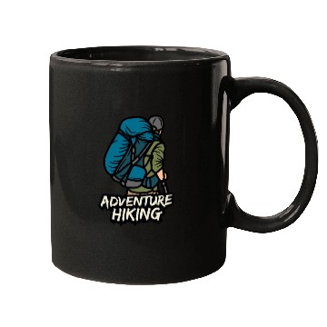 Discover ADVENTURE HIKING Mugs