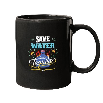 Discover Cinco De Mayo Celebration Save Water Drink Tequila Mugs