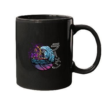 Discover Waves Ramen Mugs