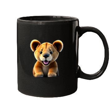 Discover Baby Lion Mugs