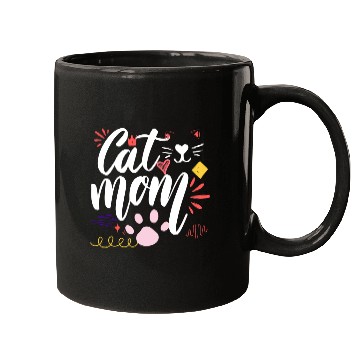 Discover lover Cat mom, Best Cat Mom, Cats Mommy Mugs