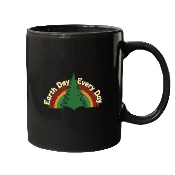 Discover Earth Day Everyday Nature Conservation Awareness Mugs