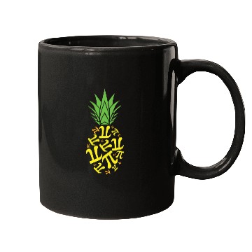 Discover Pineapple Pi Math Holiday Mathematics Pi Day Mugs
