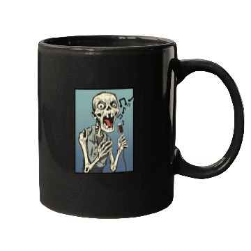Discover Zombie Singer Mugs