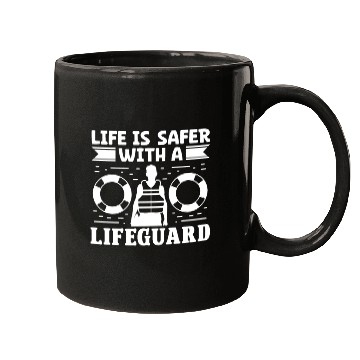 Discover Life safer with lifeguard swimming pool guard Mugs