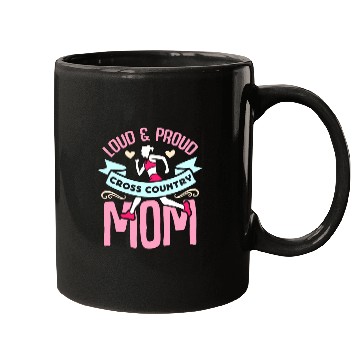 Discover Cross Country Running Loud And Proud Athletic Race Mugs