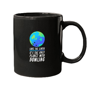 Discover Save The Earth Funny Bowling Mugs