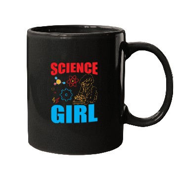 Discover Science Girl I Chemistry Mugs