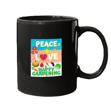 Discover Happy Gardening Mugs design for him gift idea