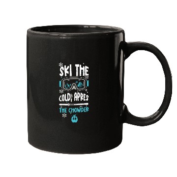 Discover Ski the cold, apres the chowder Mugs