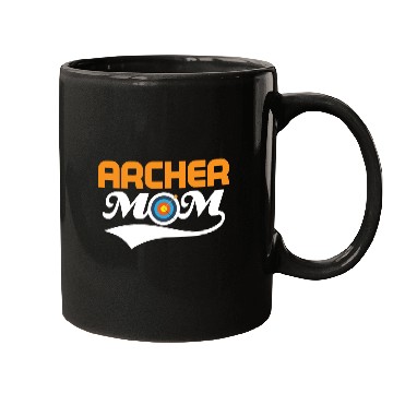 Discover Archer Mom Bow & Arrows Target Archery Mugs
