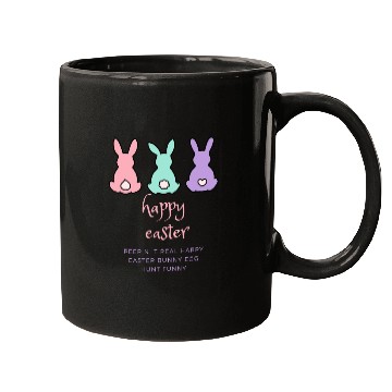 Discover 1Peepin It Real Happy Easter Bunny Egg Hunt Funny Mugs