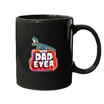 Discover Best Dad Ever trex papa Mugs