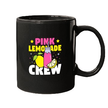 Discover Funny Pink Lemonade Crew Lemon Juice Bossfruit lov Mugs